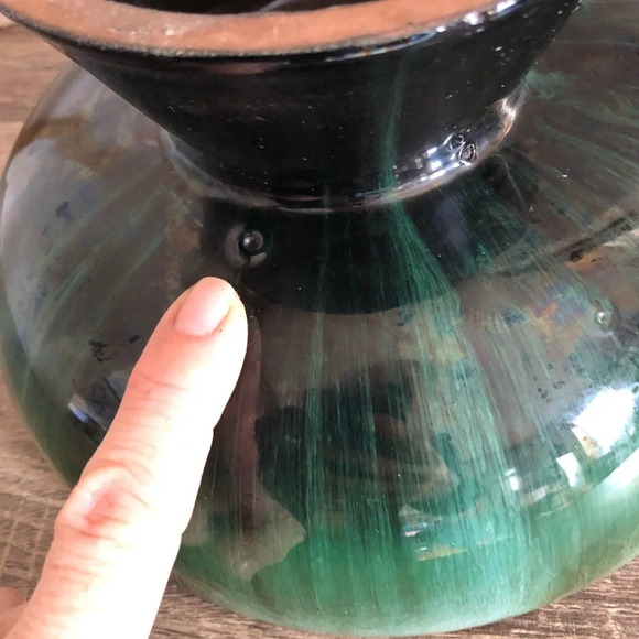 Vtg  Blue Mountain Pottery Footed Bowl - Picture 11 of 15